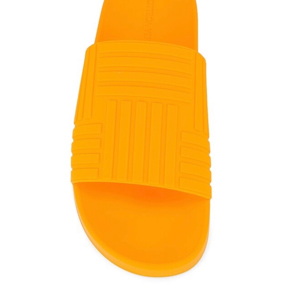 Bottega Vanetta The Slider Sandal Tangerine - Picture 8 of 8